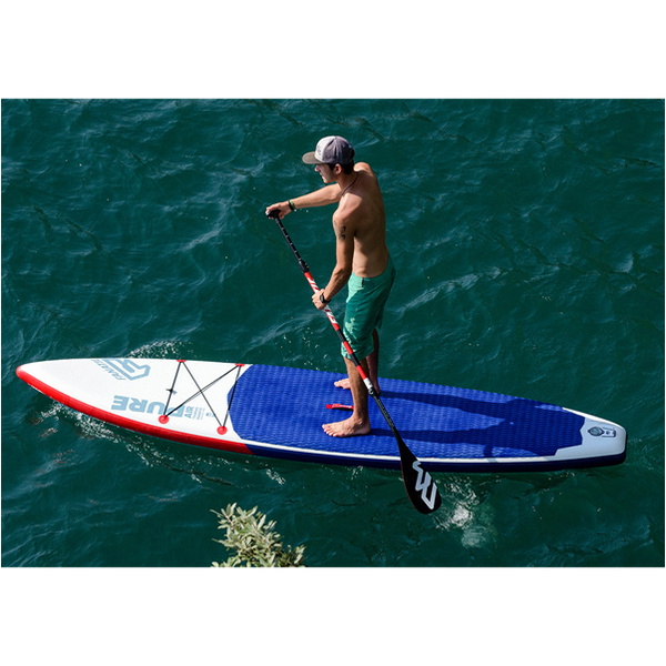 2018 Fanatic Pure Air Touring SUP 11'6 "X 31" INC 3 Peça De Carbono Paddle, saco, bomba & Leash